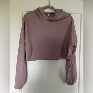 P’tula Cropped Hooded Mandi Sweatshirt